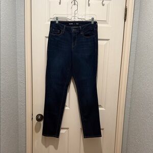 Old Navy Dark Blue Straight Leg Jeans